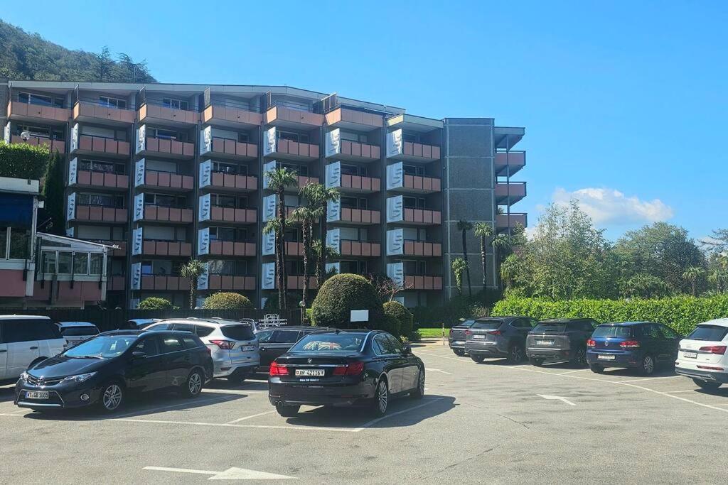 Idyllische Ferienwohnung In Bissone Kültér fotó