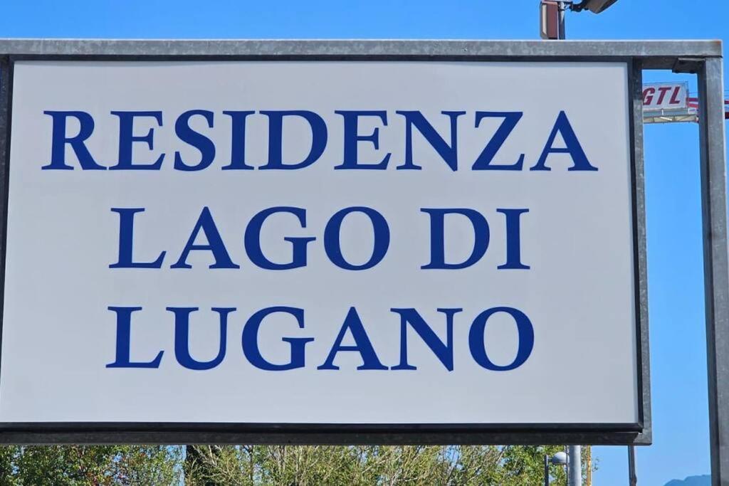 Idyllische Ferienwohnung In Bissone Kültér fotó
